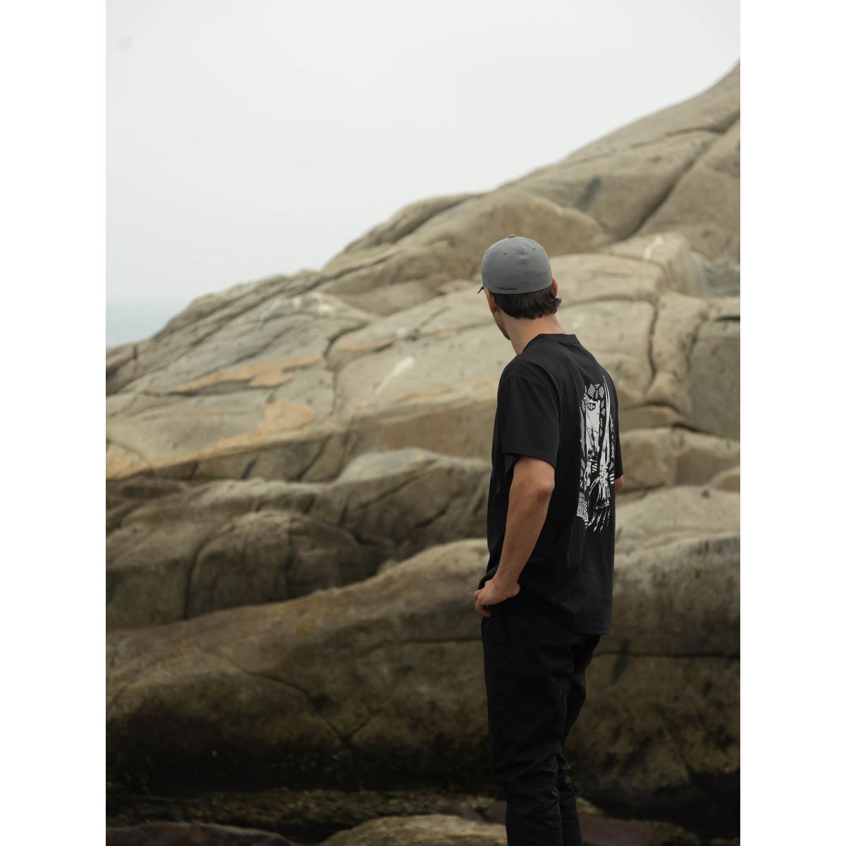 VOLCOM - Polera MC Kun N Rip Negro Hombre Volcom