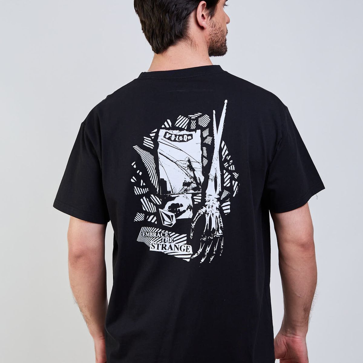 VOLCOM - Polera MC Kun N Rip Negro Hombre Volcom