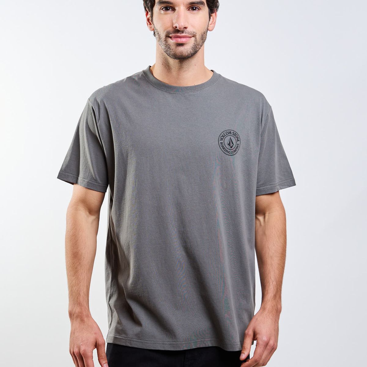 VOLCOM - Polera MC Drain You Verde Hombre Volcom