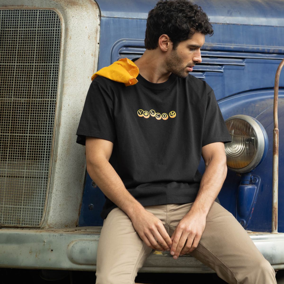 VOLCOM - Polera MC Veevo Negro Hombre Volcom