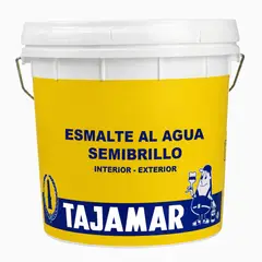 TAJAMAR - Esmalte Al Agua Semibrillo Celeste Tineta