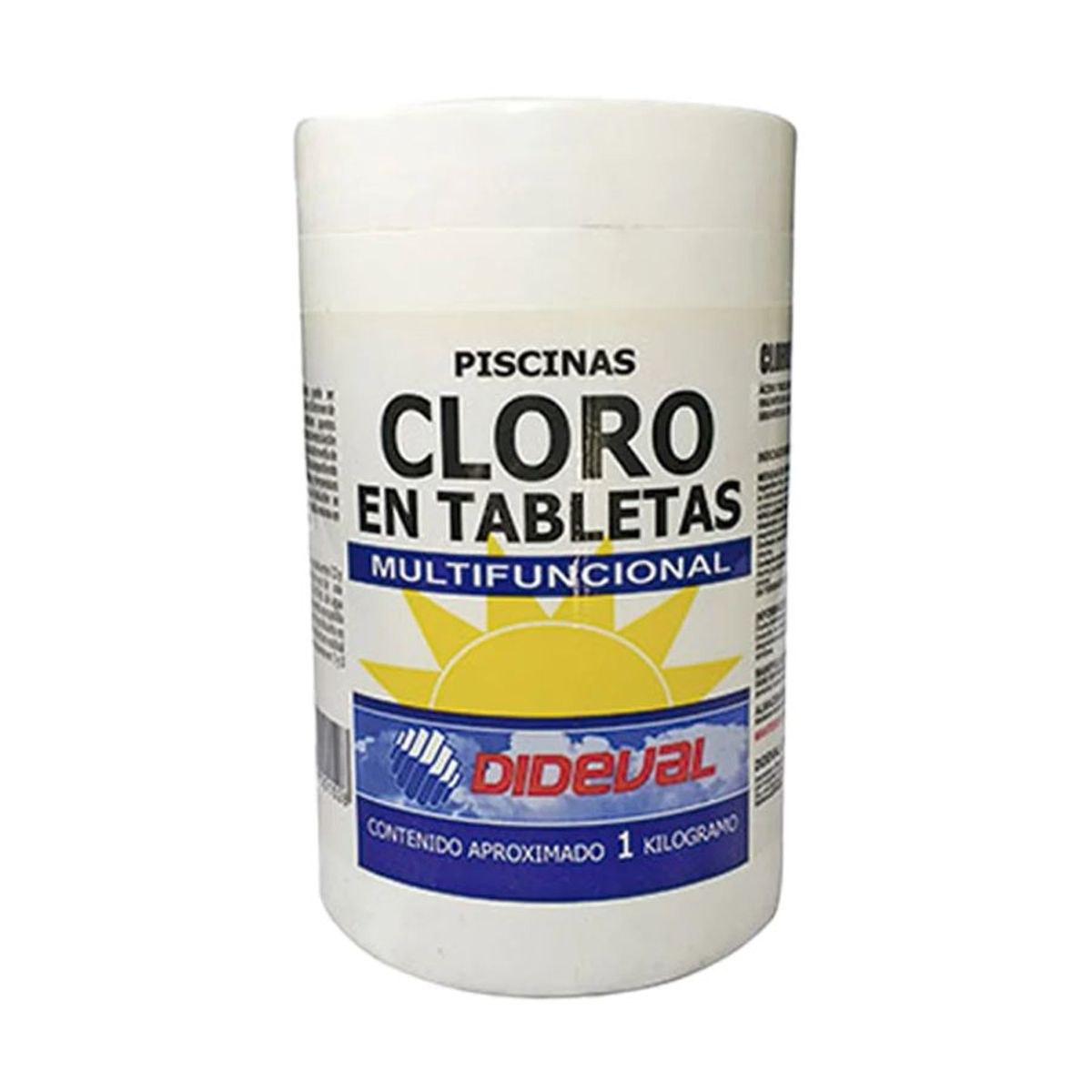 METALFER - Cloro Triple Acción Para Piscina 1kg Dideval