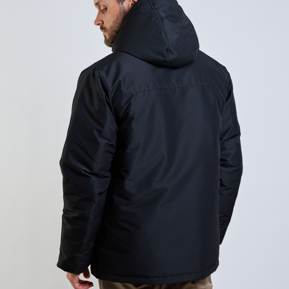 RUSTY - Jacket Cross Tide Negro Hombre Rusty