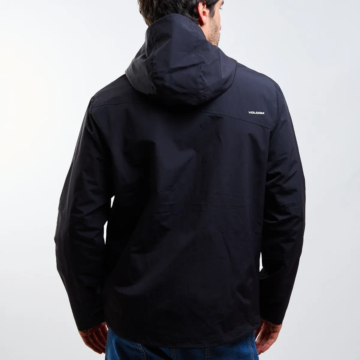 VOLCOM - Cortaviento Stone Bat Negro Hombre Volcom