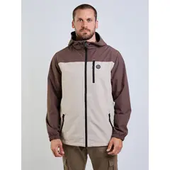 RUSTY - Cortaviento Shore Div Café Hombre