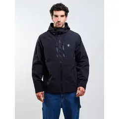 VOLCOM - Cortaviento Stone Bat Negro Hombre