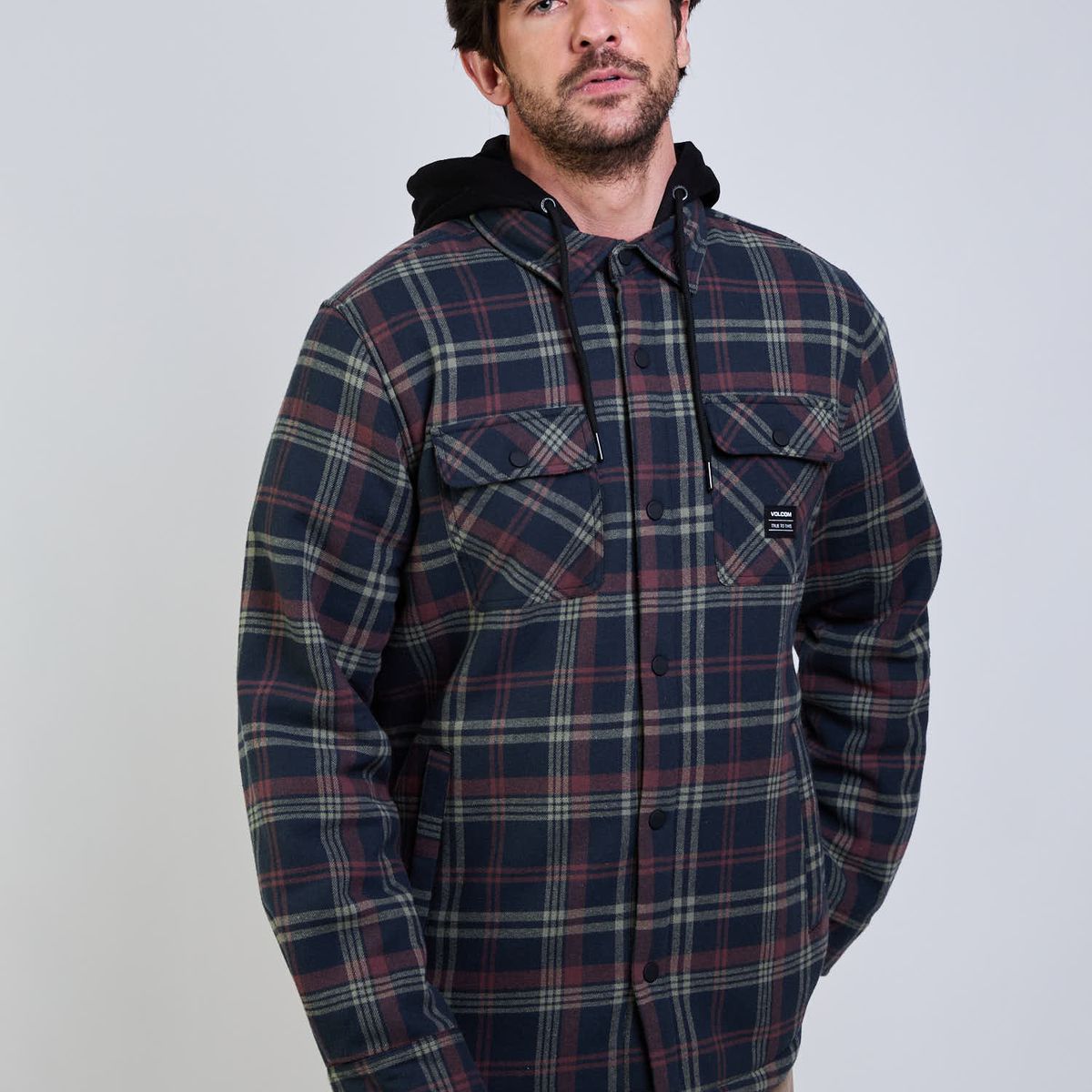 VOLCOM - Overshirt Riptone Multicolor Hombre Volcom