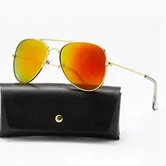 POLASUP - Lentes Gafas de sol de aviador piloto para hombre y mujer 100 % protección UV clásicas