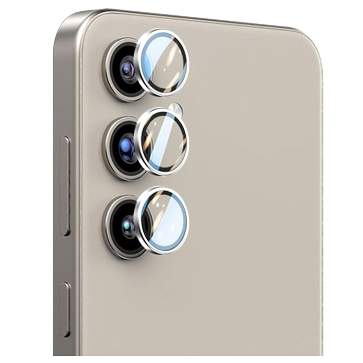 GENERICO - Protector De Lentes Para Cámara Samsung A54 5g Silver