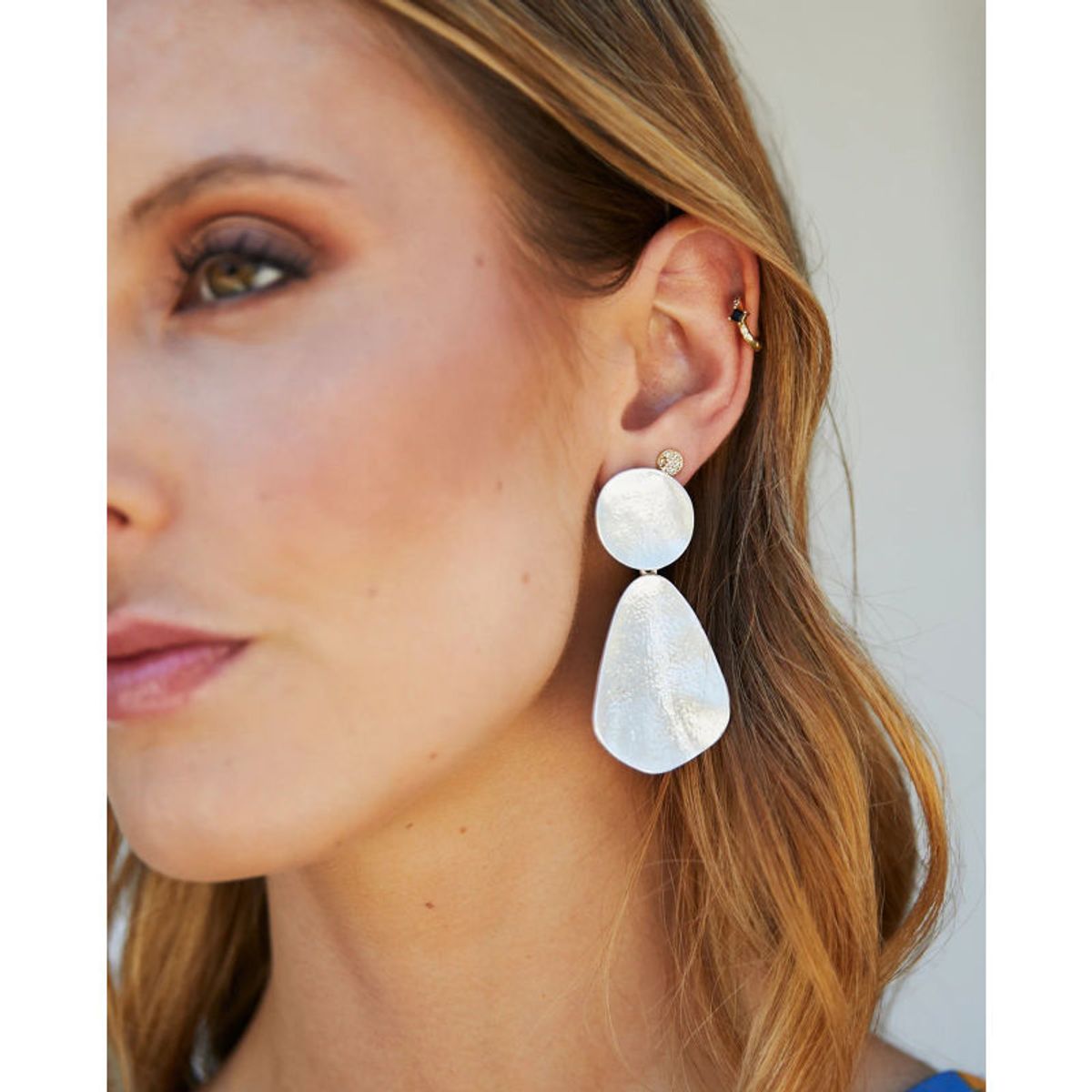 MI PLACARD - Aros Becca Plateado