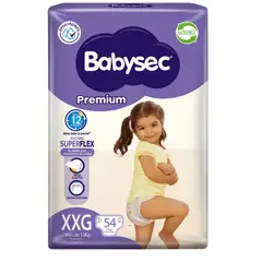 BABYSEC - Pañal Premium XXG 54