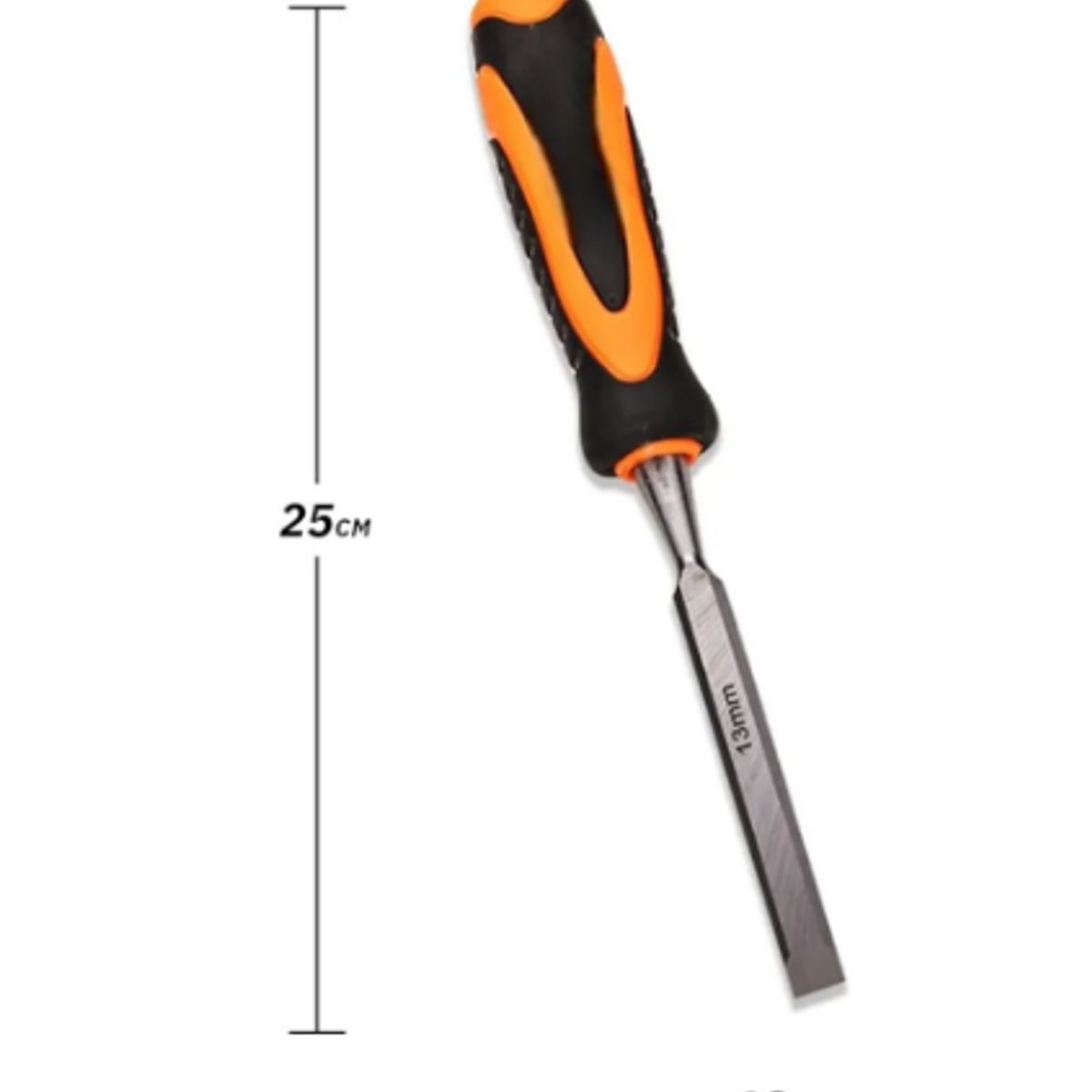 GENERICO - Formón Para Madera Mango Ergonómico 12 13mm