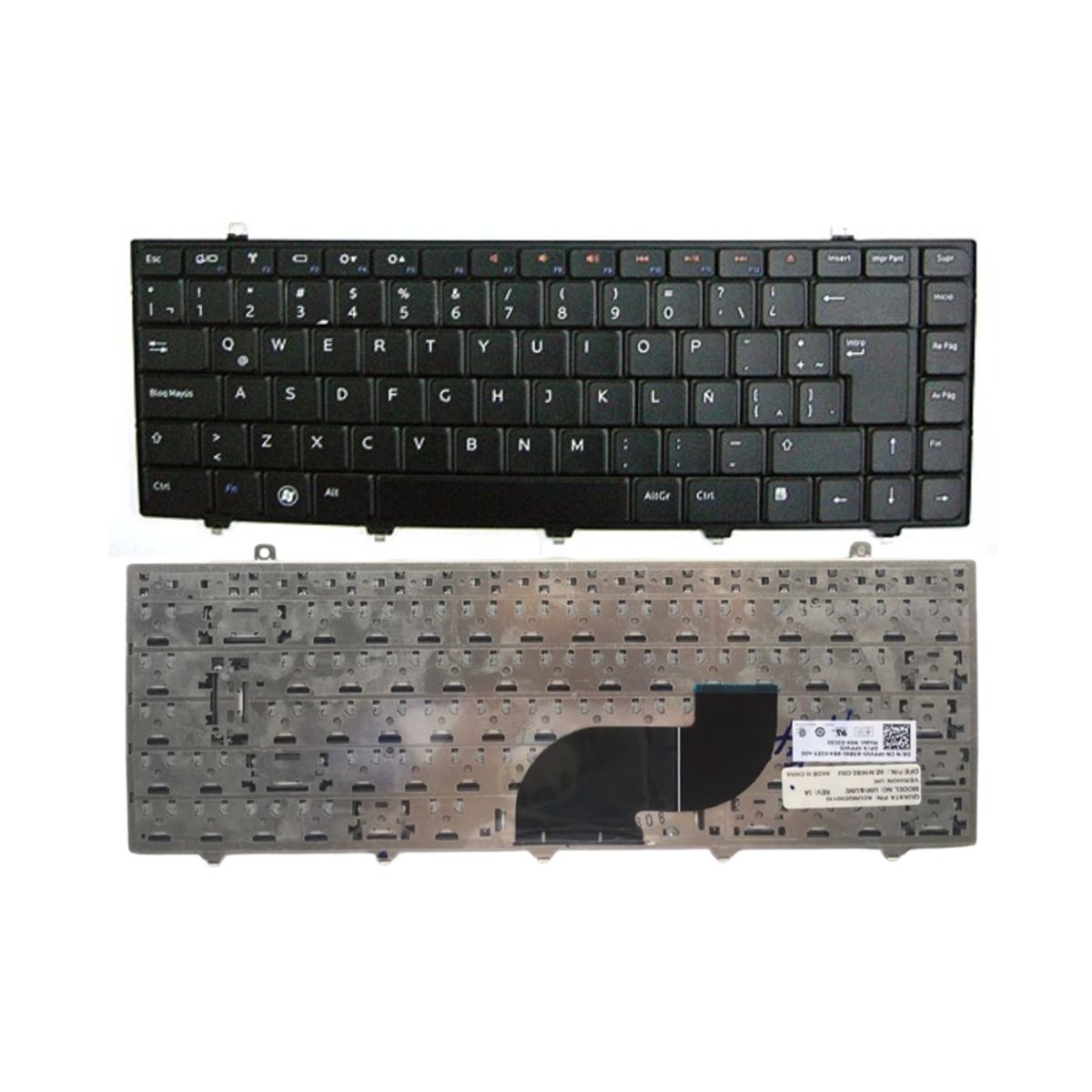 DELL - TECLADO DELL 14Z ESPAÑOL NEGRO