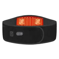 MOVI - Faja Lumbar alivia con Calor- Con bolsillo para compresas de frío