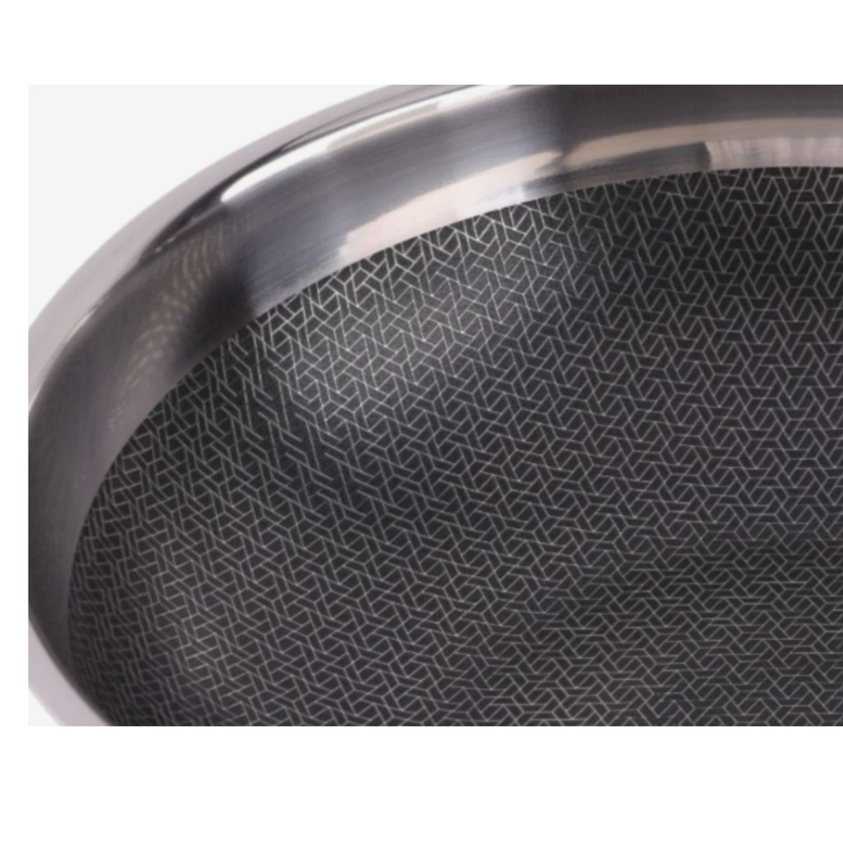 WENS - Sartén Honey Comb Acero Inoxidable Antiadherente 28 cm