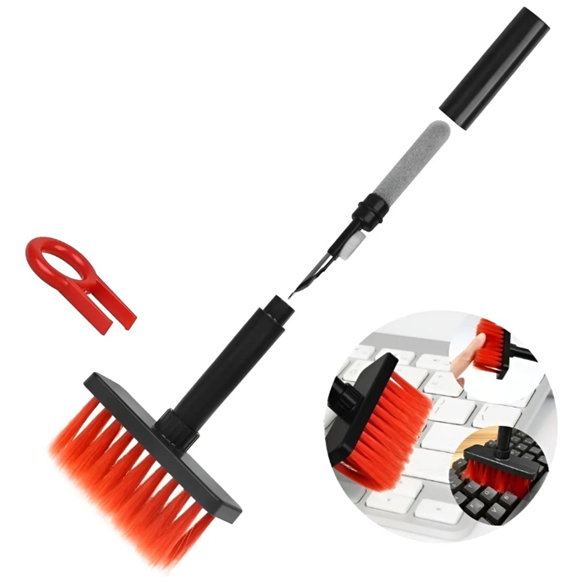 GENERICO - Cepillo Limpieza De Teclado Pc Audifonos