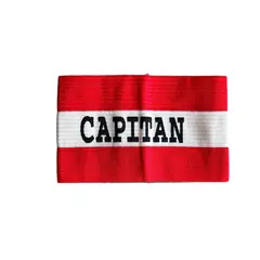 DRB - Cinta De Capitán Elástica Adultos Roja