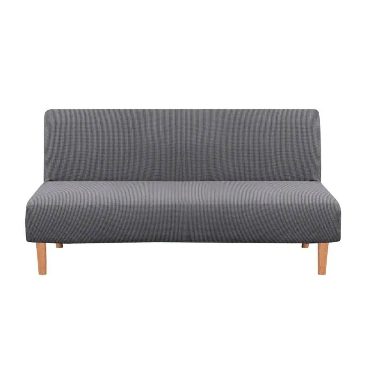 GENERICO - Funda Para Futón Sofa Tela Gruesa Textura Colores Sillon Gris