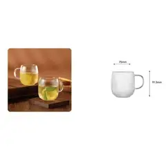 GENERICO - TAZA DE VIDRIO X6UND 395ML