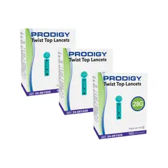 PRODIGY - Lancetas 28G 300 unidades