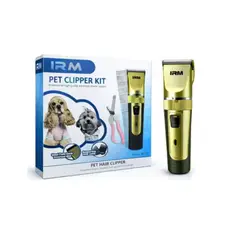 GENERICO - Kit Cortapelo Profesional para Mascotas IRM SK-910 - Inalámbrico y Silencioso