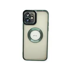 GENERICO - Funda Elegante Magfase Genérica iPhone 12 VERDE