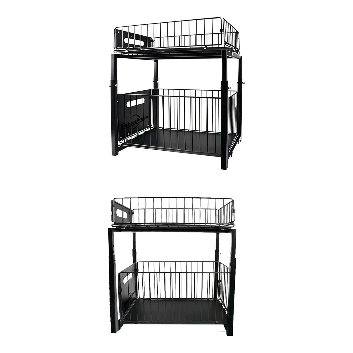 ESHOPANGIE - Estante Organizador Multiuso Deslizante Cocina Baño 2 Pisos