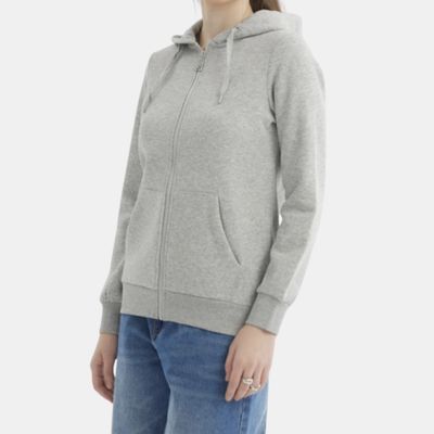 Imagen 2 del producto Polerón Con Cierre Mujer Bolsillo Interior Forro Polar Con Gorro Z-05