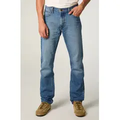 LEE - Jeans Hombre Straight Tiro Medio Azul Daren