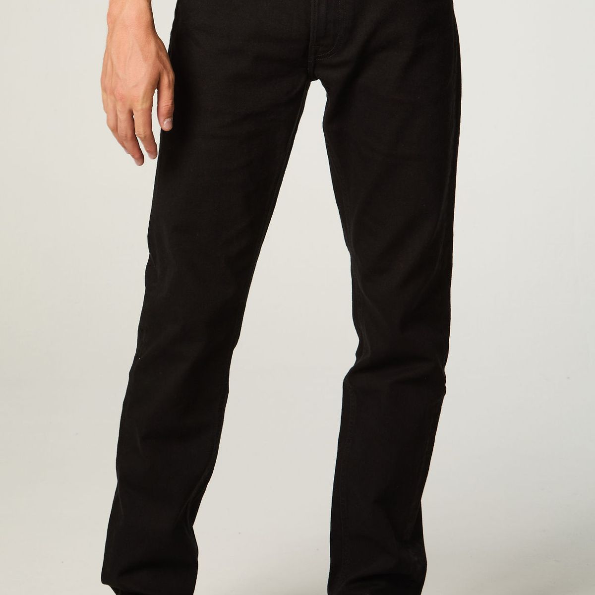 LEE - Jeans Hombre Straight Tiro Medio Negro Daren