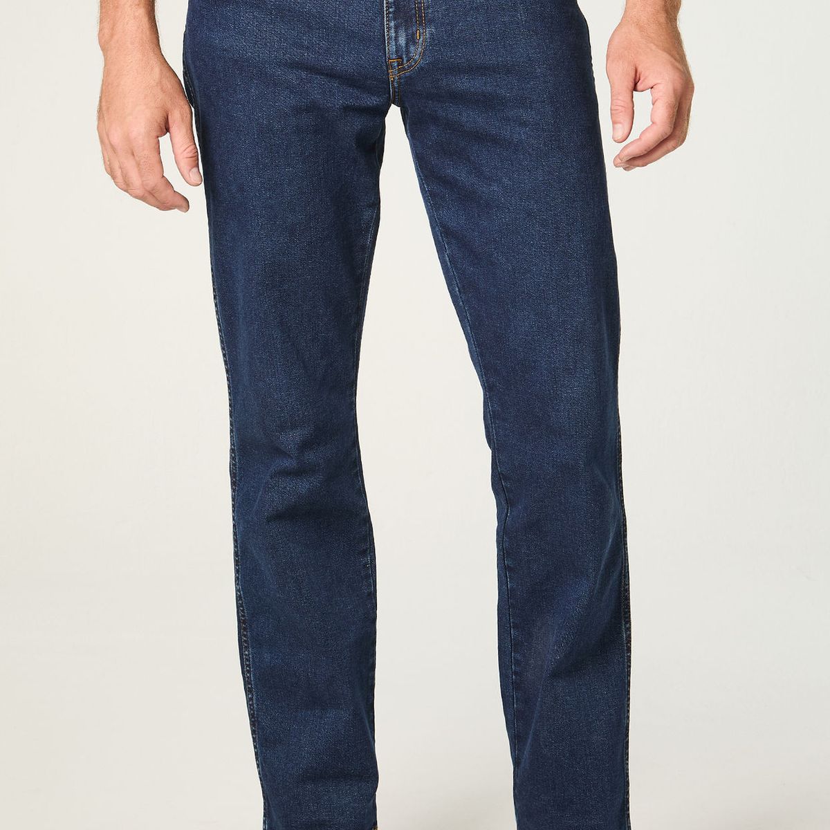 WRANGLER - Jeans Hombre Texas Straight Tiro Alto Azul