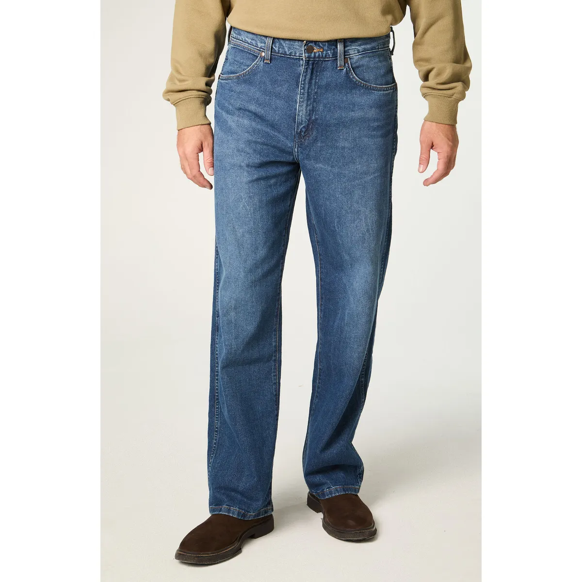 WRANGLER - Jeans Hombre Loose Straight-Retro Loose Straight Azul