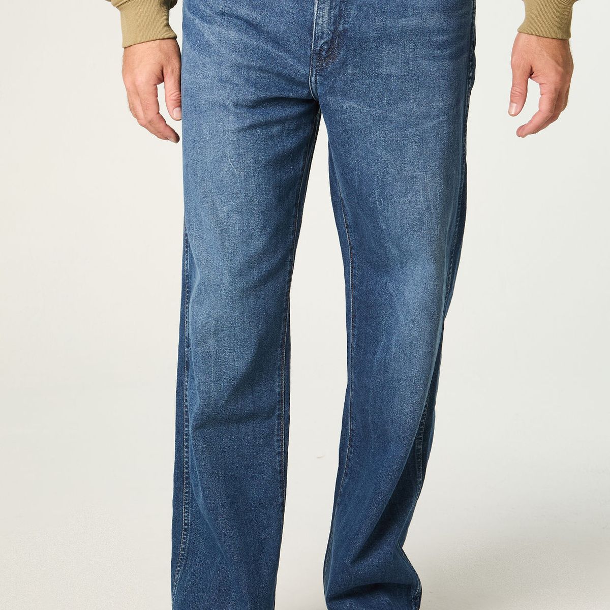 WRANGLER - Jeans Hombre Loose Straight-Retro Loose Straight Azul