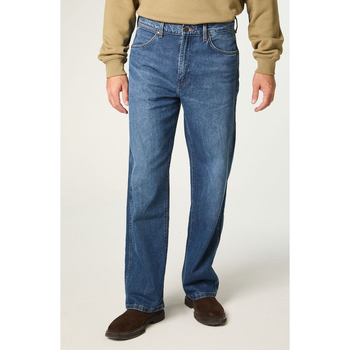 WRANGLER - Jeans Hombre Loose Straight-Retro Loose Straight Azul