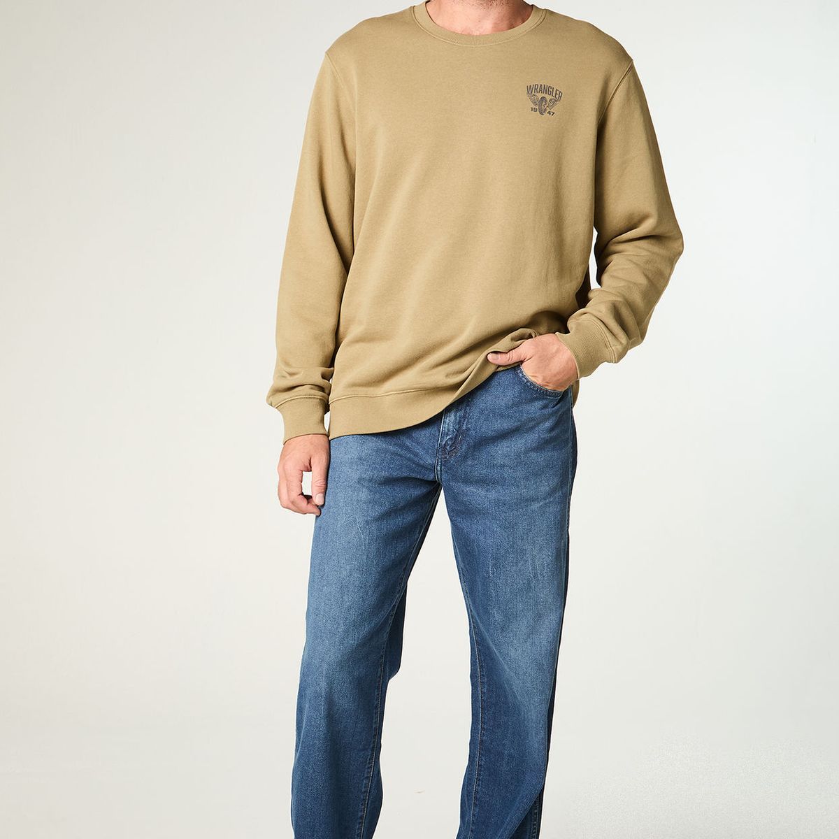 WRANGLER - Jeans Hombre Loose Straight-Retro Loose Straight Azul