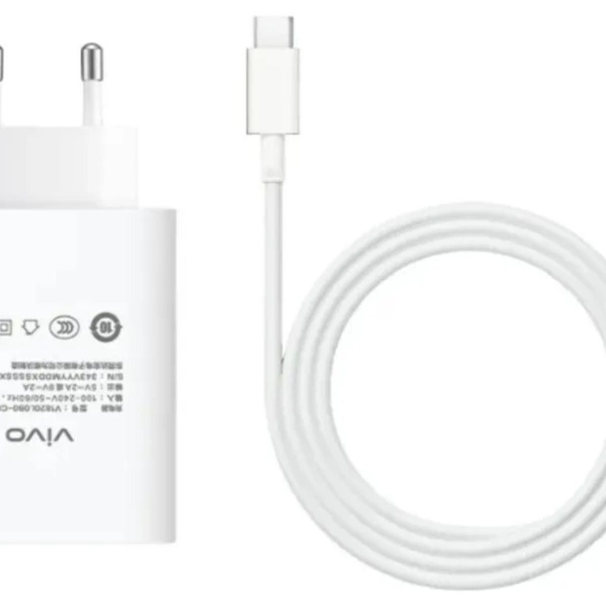 VIVO - Cargador Vivo 10w + Cable TiPO C - ORIGINAL