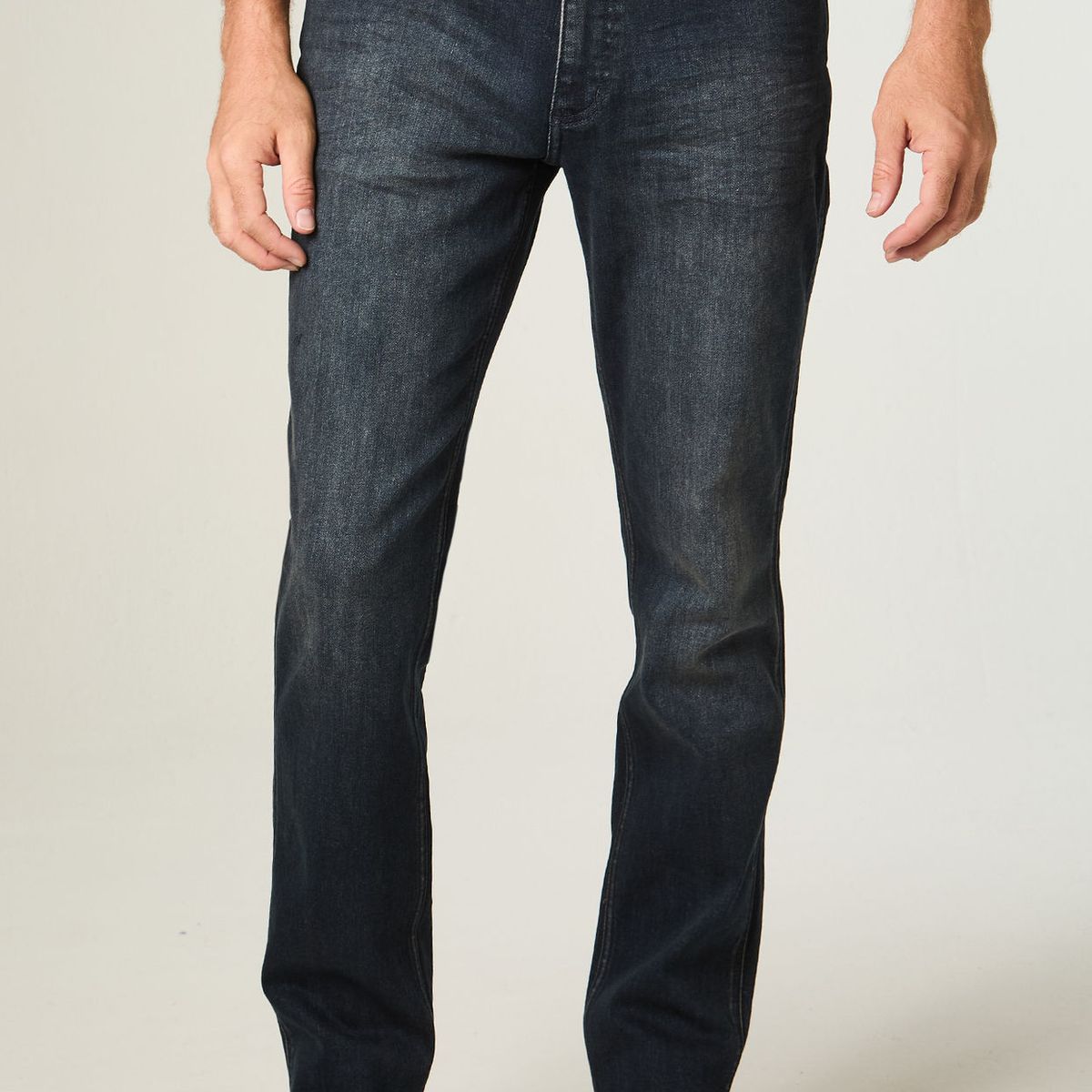 WRANGLER - Jeans Hombre Greensboro Straight Tiro Medio Azul