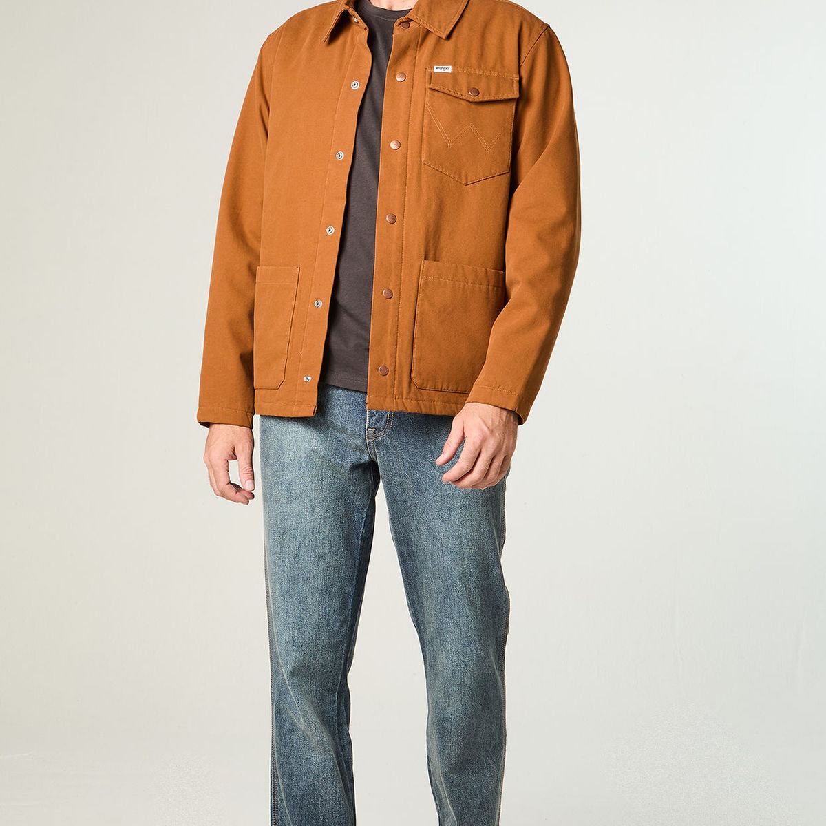 WRANGLER - Jeans Hombre Texas Straight Tiro Alto Azul