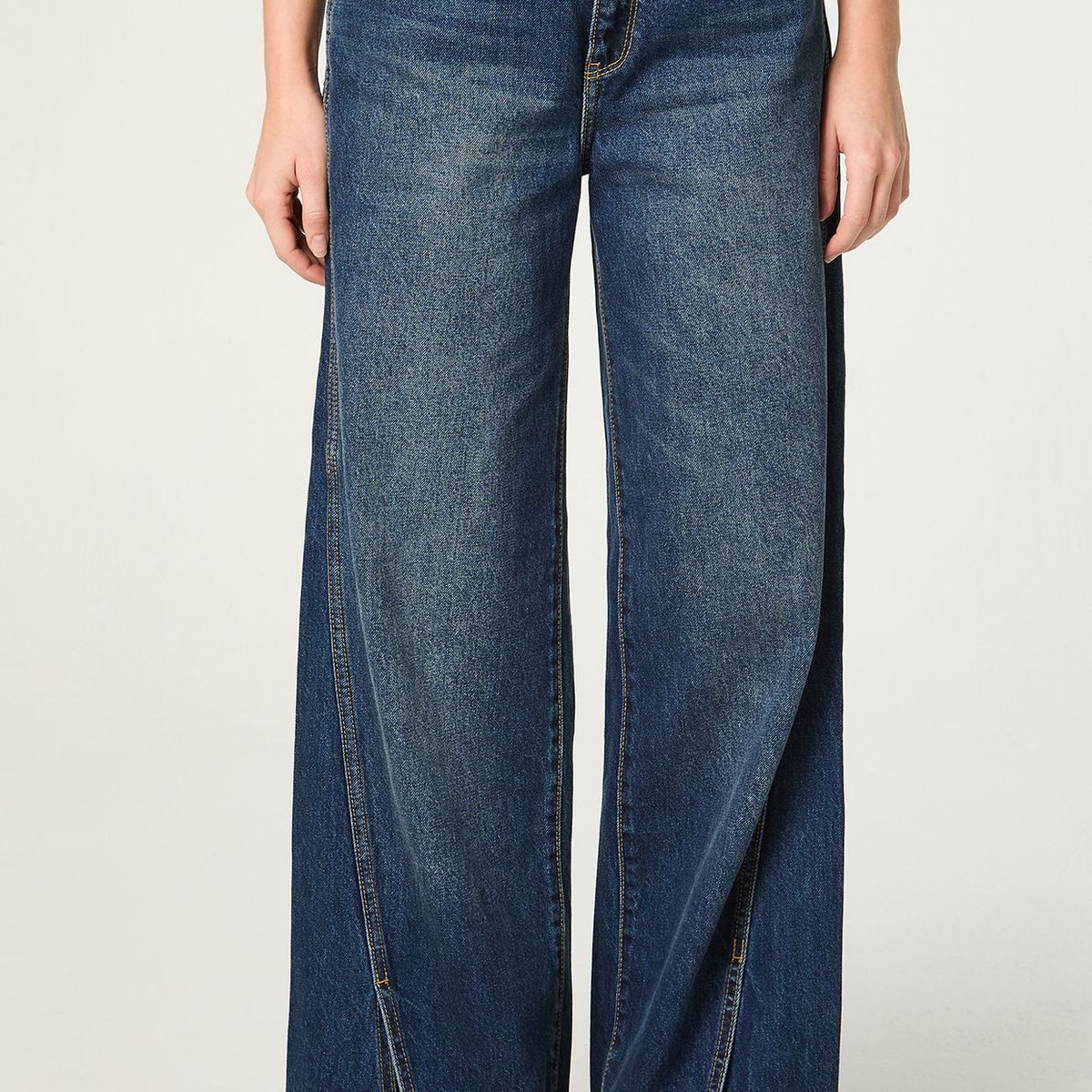 WRANGLER - Jeans Mujer Loose Spat Jean Relaxed Mid Rise Azul