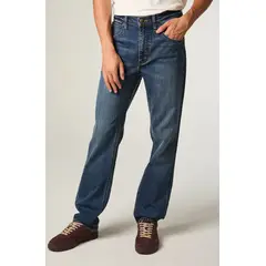 LEE - Jeans Hombre Straight Azul Medio Roberto