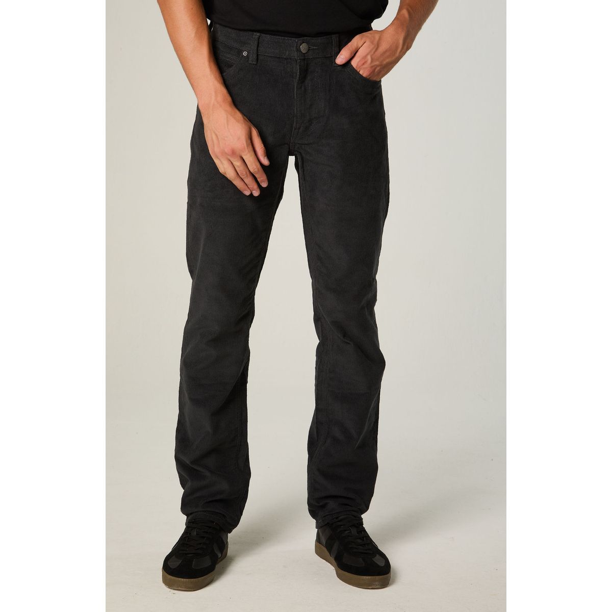 LEE - Pantalon Hombre Regular Gris Daren Cotele