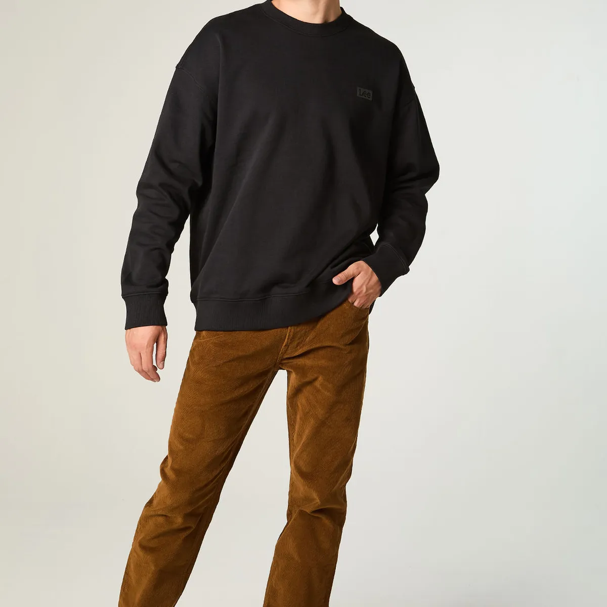 LEE - Pantalon Hombre Regular Camel Daren Cotele
