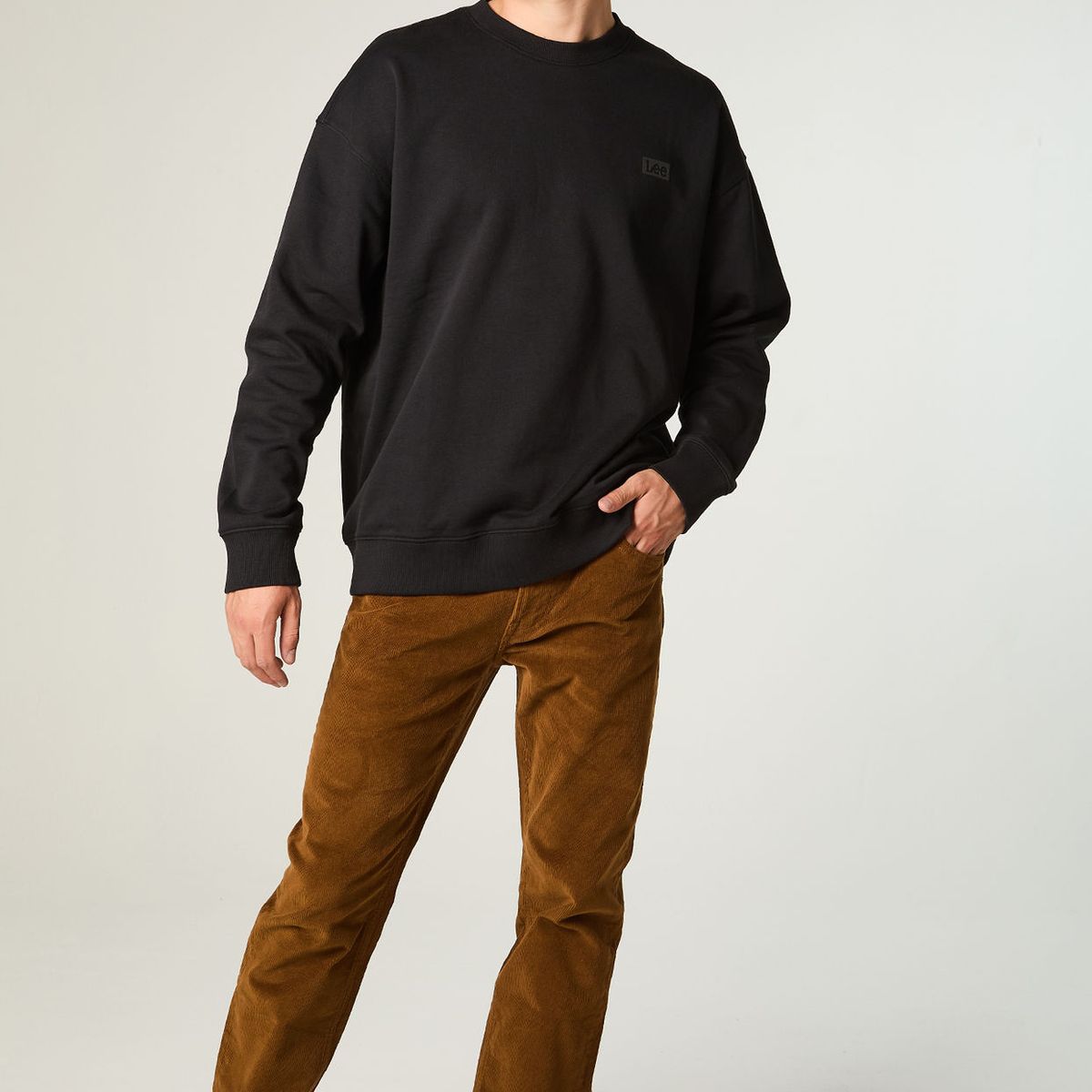LEE - Pantalon Hombre Regular Camel Daren Cotele