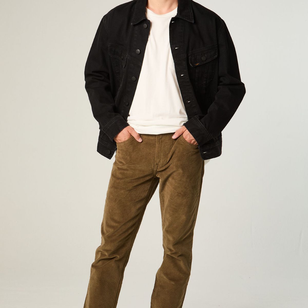 LEE - Pantalon Hombre Regular Café Claro Daren Cotele