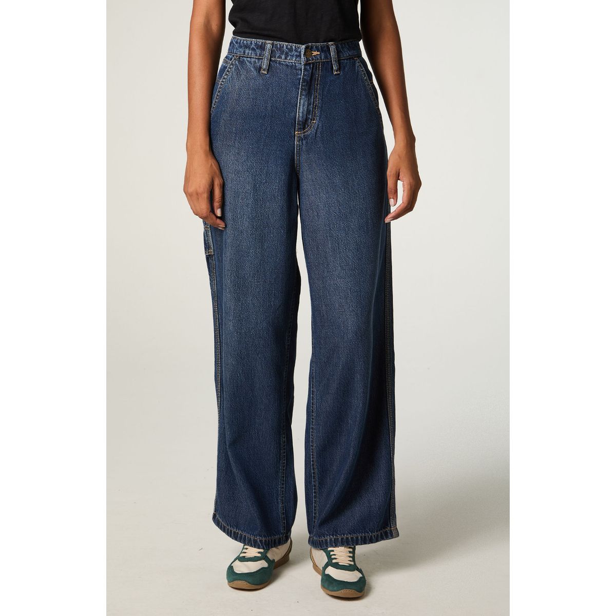 LEE - Jeans Mujer Carpenter Azul Loose