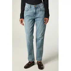 LEE - Jeans Mujer Slim Straight Azul Claro Rider