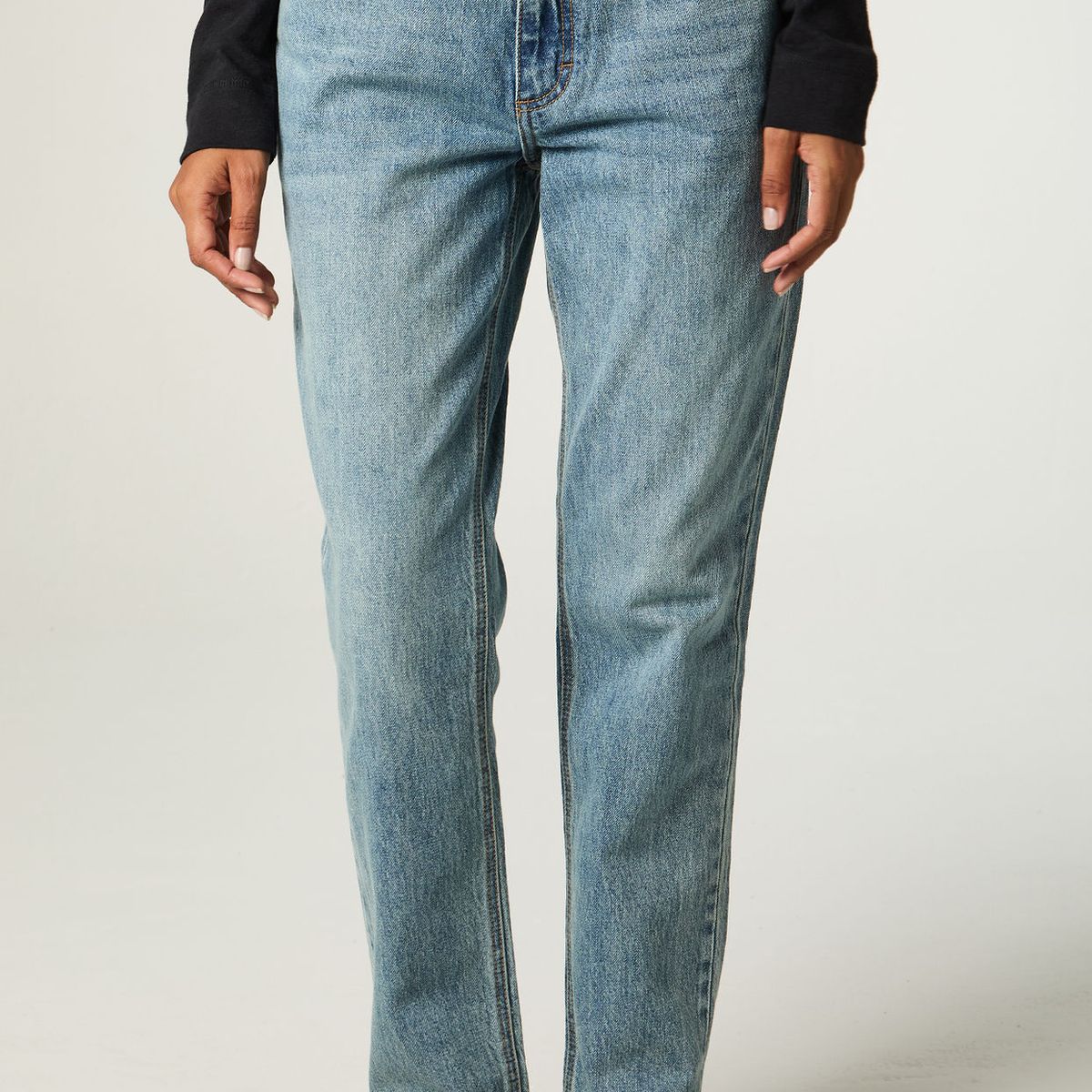 LEE - Jeans Mujer Slim Straight Azul Claro Rider