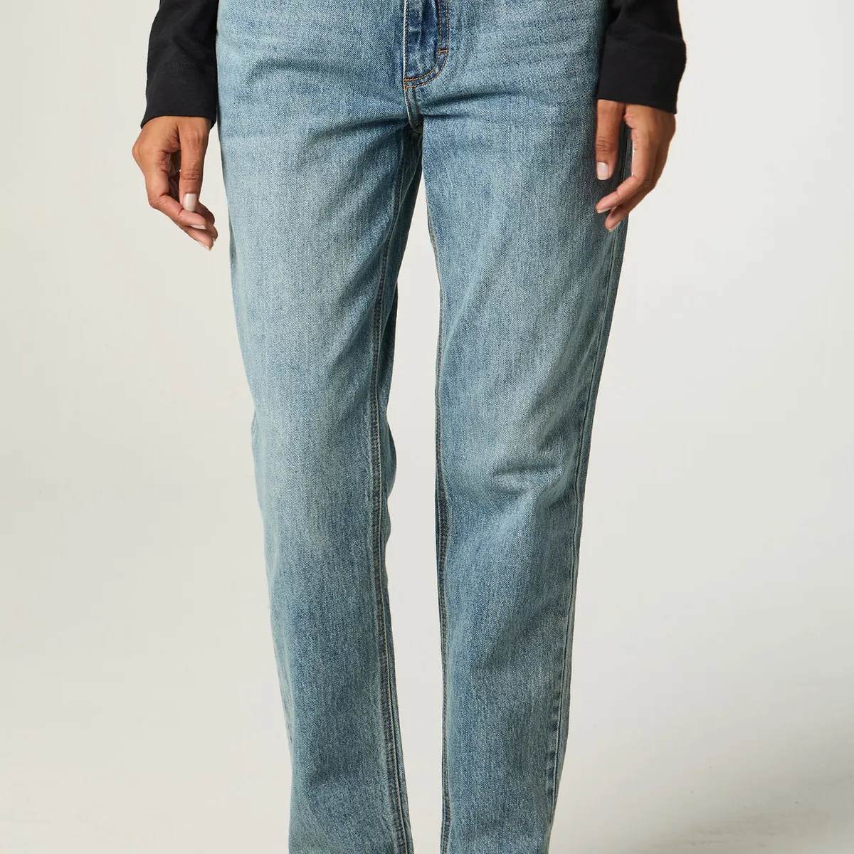 LEE - Jeans Mujer Slim Straight Azul Claro Rider