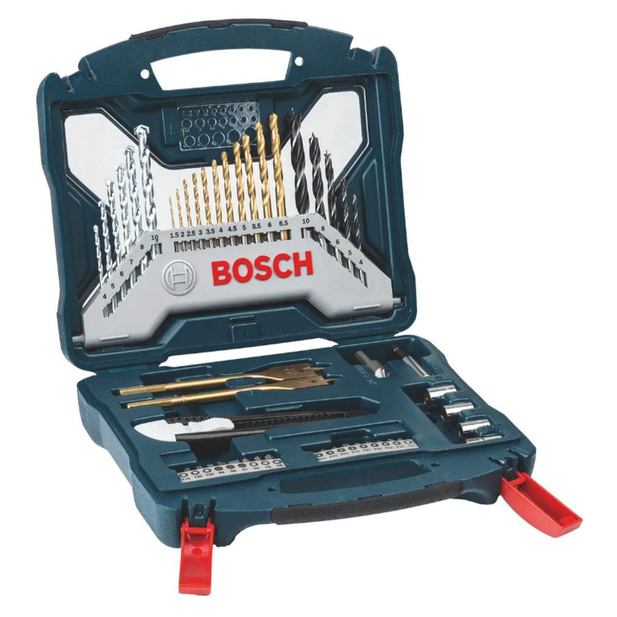 BOSCH - Maletín X-line Con 50u Para Taladrar Y Atornillar Bosch