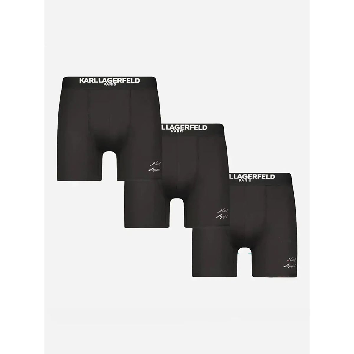 KARL LAGERFELD - Pack de 3 bóxers lisos